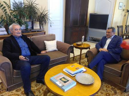 Με τον ευρωβουλευτή της ΛΑΕ Νίκο Χουντή συναντήθηκε ο Περιφερειάρχης Ιονίων Νήσων Θεόδωρος Γαλιατσάτος