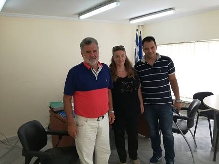 Με τους εκπροσώπους του σωματείου “Για τα παιδιά μας” συναντήθηκε ο Αντιπεριφερειάρχης Αλέκος Μιχαλάς