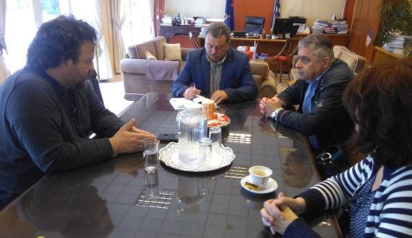 Συνάντηση του Περιφερειάρχη Ιονίων Νήσων με το Διοικητή του Νοσοκομείου Κέρκυρας για την αξιοποίηση των κτιρίων του Ιδρύματος