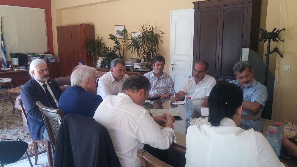 Ευρεία σύσκεψη του Περιφερειάρχη Ιονίων Νήσων με εκπροσώπους του ΕΛΚΕΘΕ και των ΕΛΠΕ