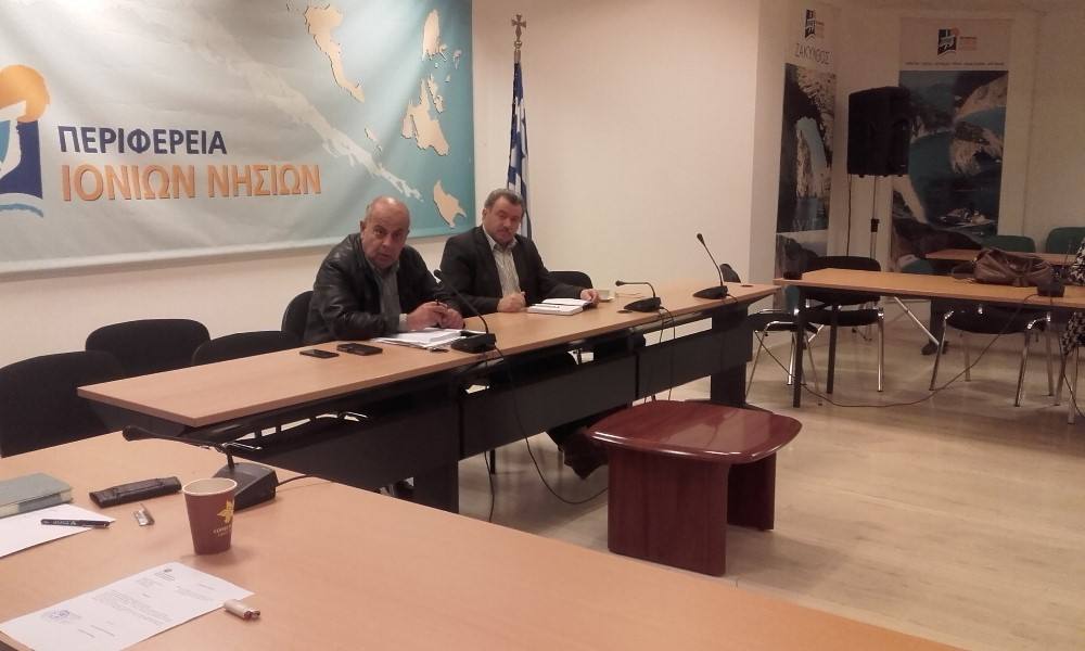 Ευρεία σύσκεψη στην Περιφέρεια Ιονίων Νήσων για τα προβλήματα από τη λειτουργία των βιολογικών καθαρισμών σε περιοχές της Κέρκυρας