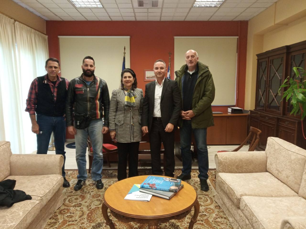 Συνάντηση της Περιφερειάρχη Ιονίων Νήσων Ρόδης Κράτσα-Τσαγκαροπούλου με την Ένωση Αξιωματικών Ελληνικής Αστυνομίας Ιονίων Νήσων