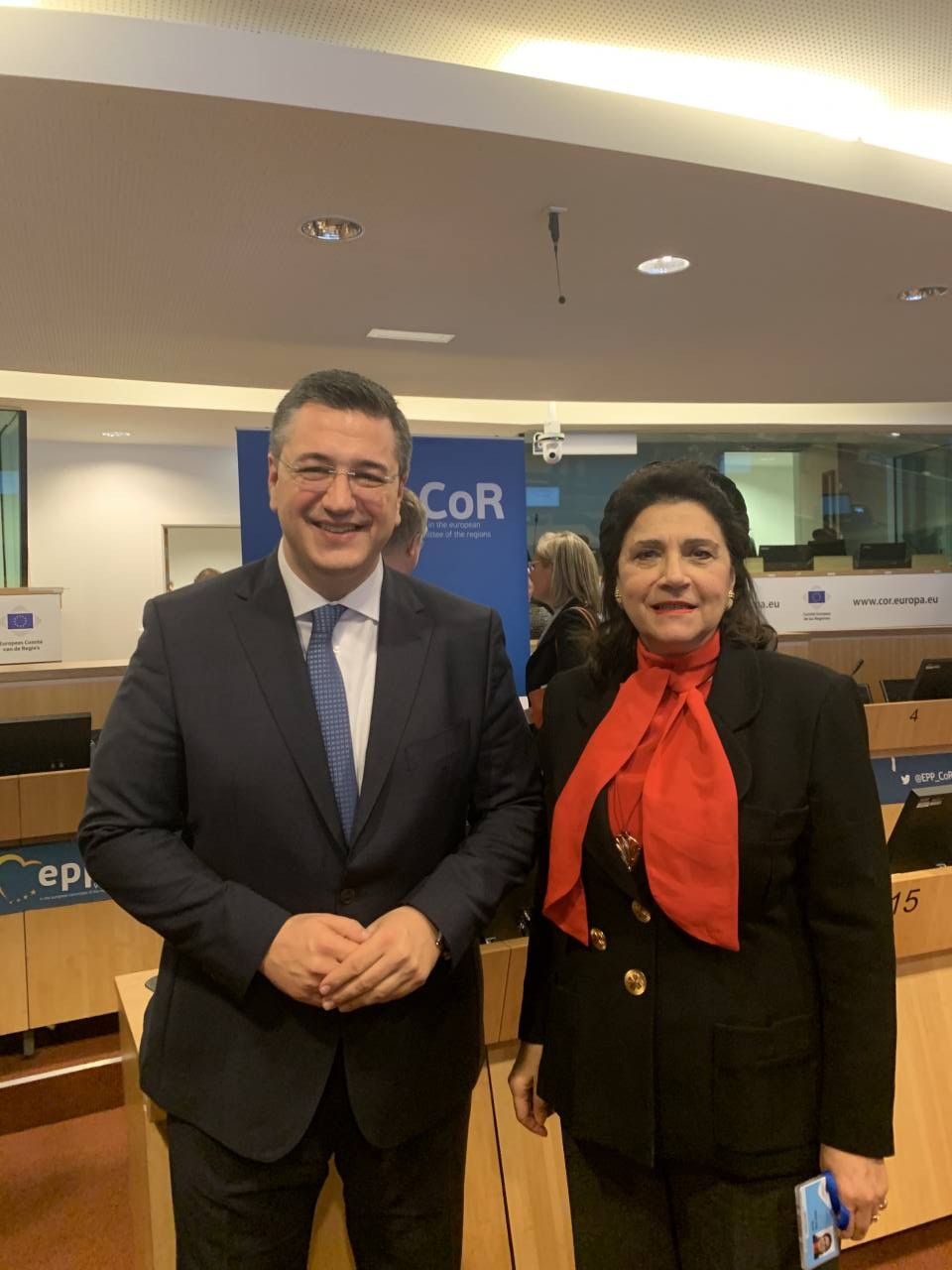 Στην Επιτροπή Περιφερειών της Ευρωπαϊκής Ένωσης η Ρόδη Κράτσα -Τσαγκαροπούλου