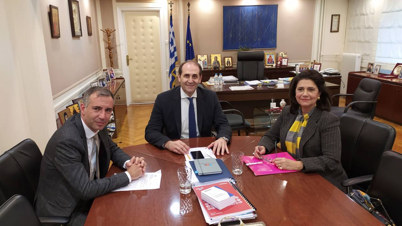 Επαφές Ρόδης Κράτσα – Τσαγκαροπούλου με κυβερνητικά στελέχη.  Το καθεστώς χρήσης των κτηρίων της Περιφέρειας,  καθώς και η νέα πολιτική της Πολιτικής Προστασίας, στην καρδιά των συζητήσεων