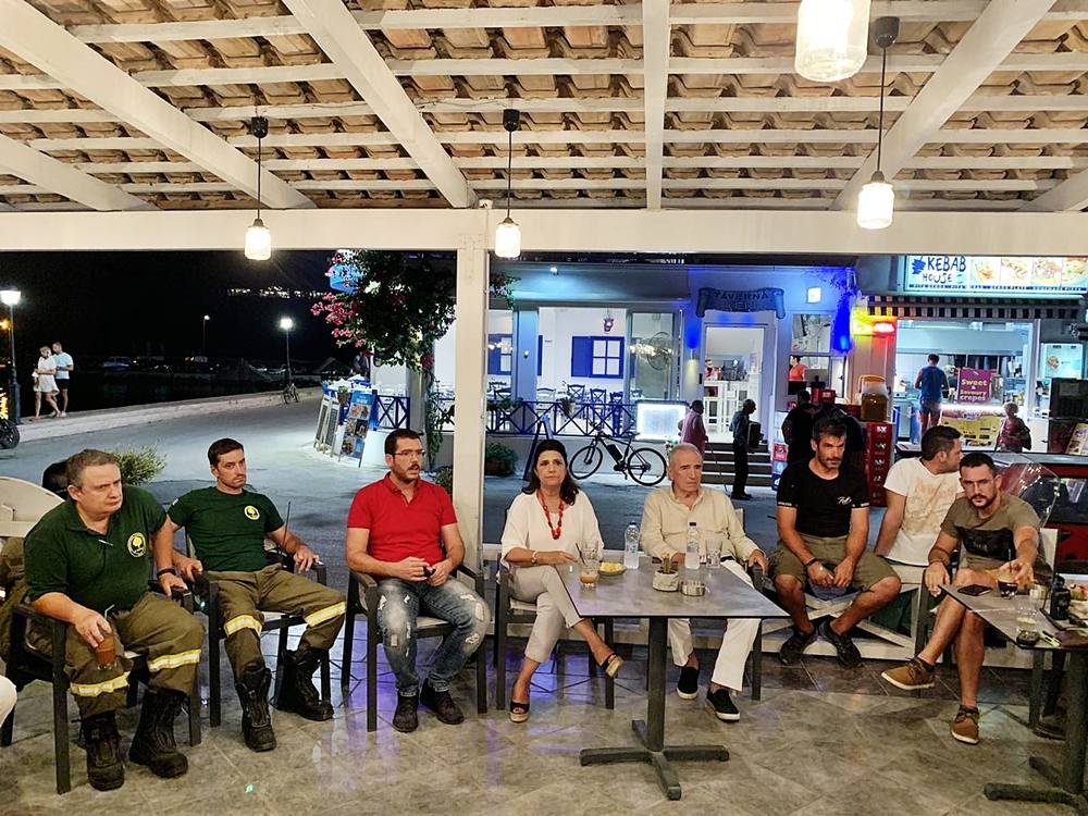 Η Περιφερειάρχης Ιονίων Νήσων στις Τοπικές Κοινότητες  Βασιλικού, Κερίου και Αγίου Δημητρίου της Ζακύνθου