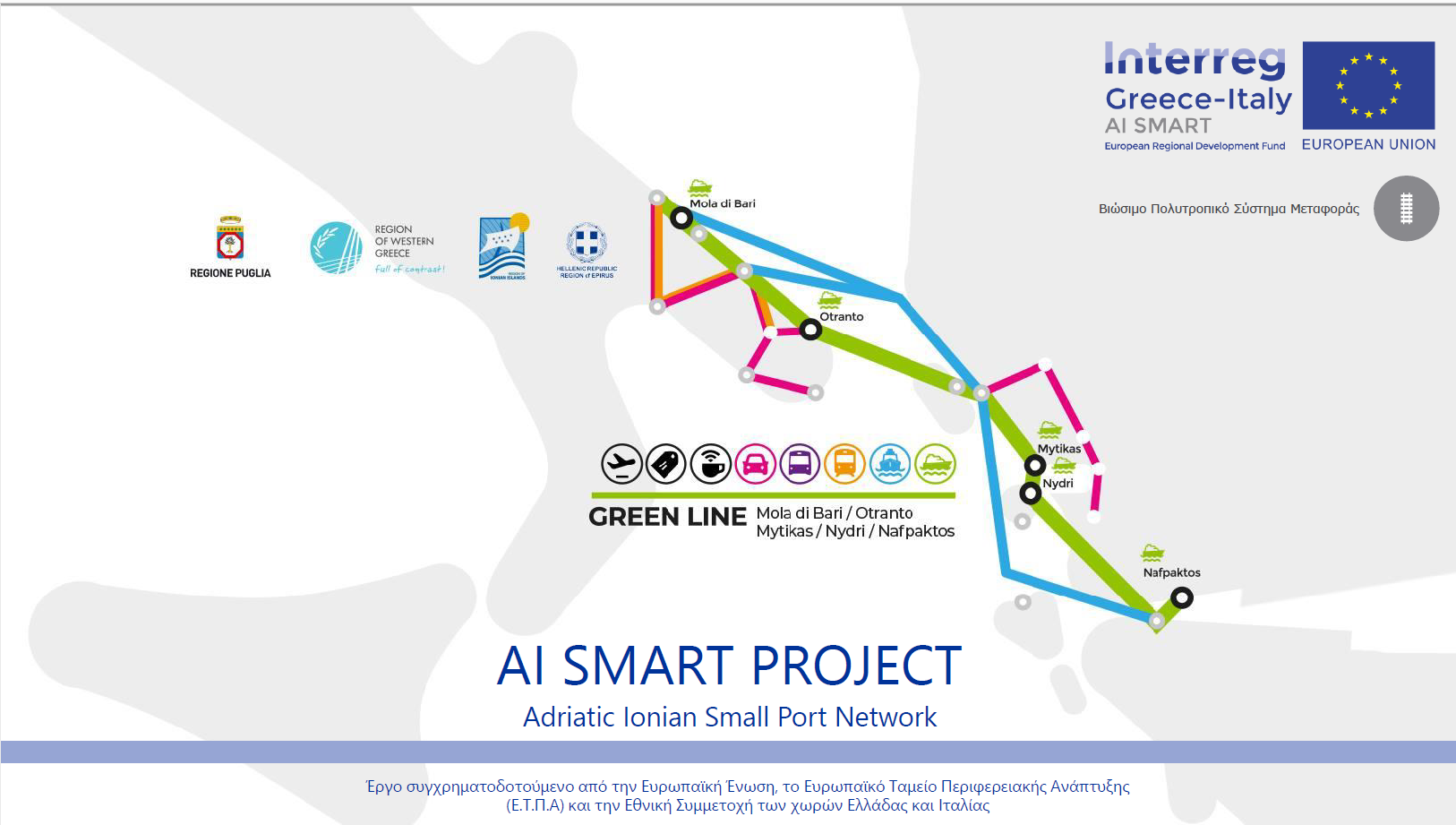 AI SMART – Andriatic Ionian Small Port Network (Δίκτυο Μικρών Λιμένων Ανδριατικής-Ιονίου)
