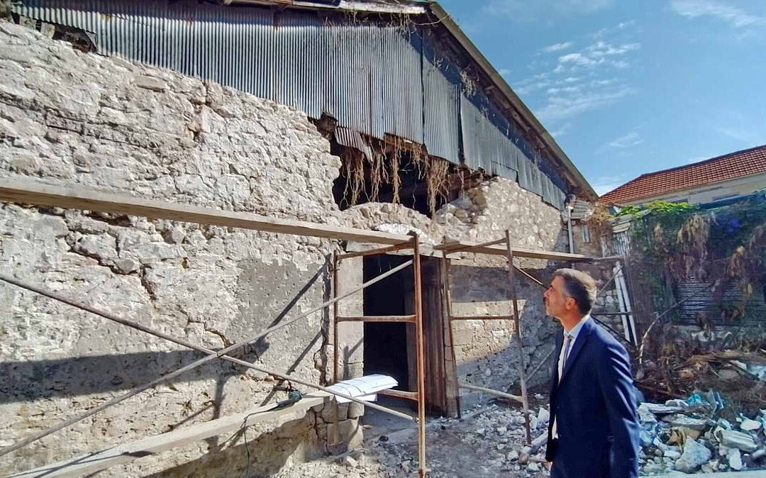 Ξεκίνησαν οι εργασίες κατασκευής του νέου Πολιτιστικού Κέντρου στην Παλαιά Πόλη της Λευκάδας
