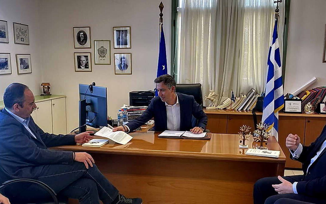 Π.Ε. Λευκάδας: Συνάντηση του Αντιπεριφερειάρχη Λευκάδας Ανδρέας Κτενά με τον Υπουργό Ναυτιλίας & Νησιωτικής Πολιτικής Γιάννη Πλακιωτάκη και τον Γενικό Γραμματέα ΥΝΑΝΠ Μανώλη Κουτουλάκη