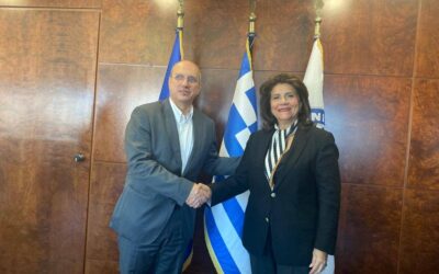 Προγραμματική σύμβαση της Περιφέρειας Ιονίων Νήσων με τον Υπουργό Προστασίας του Πολίτη υπέγραψε η Περιφερειάρχης, Ρόδη Κράτσα-Τσαγκαροπούλου, για τη δημιουργία Ιατρείων στην έδρα της Γενικής Περιφερειακής Αστυνομικής Δ/νσης στην Κέρκυρα