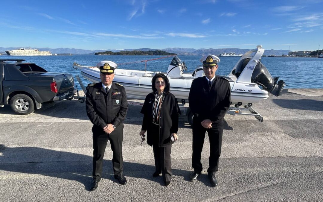 Σύγχρονος εξοπλισμός από drones και tablets στο Λιμενικό Σώμα παραδόθηκε από την Περιφέρεια Ιονίων Νήσων || Νέο σκάφος για την επιχειρησιακή ετοιμότητα της πολιτικής προστασίας της Περιφέρειας Ιονίων Νήσων