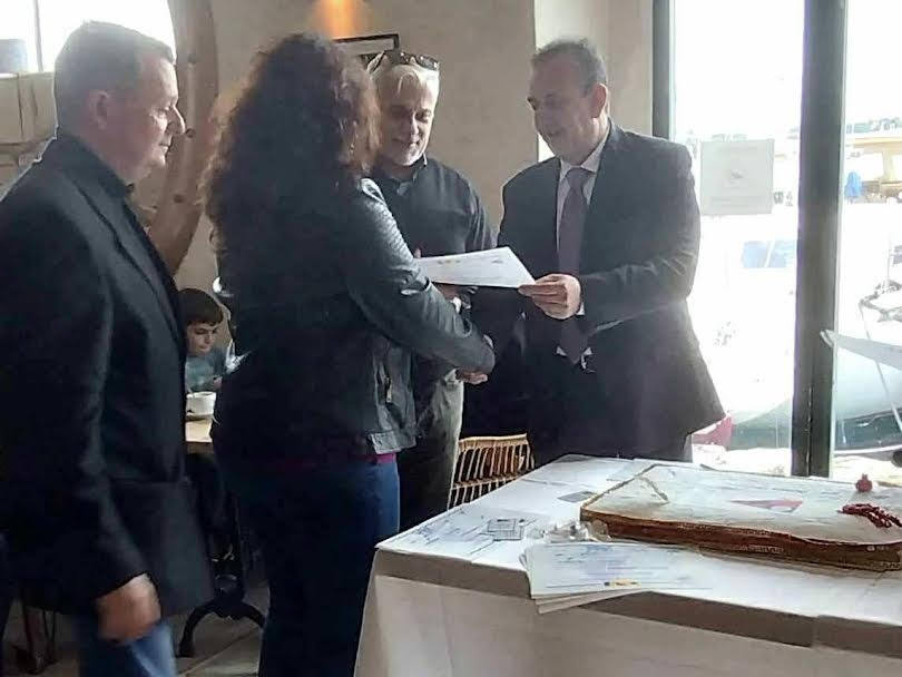 Στην εκδήλωση κοπής πίτας του Ιστιοπλοϊκού Ομίλου Κέρκυρας ο εντεταλμένος σύμβουλος κ. Γιάννης Ζήκος