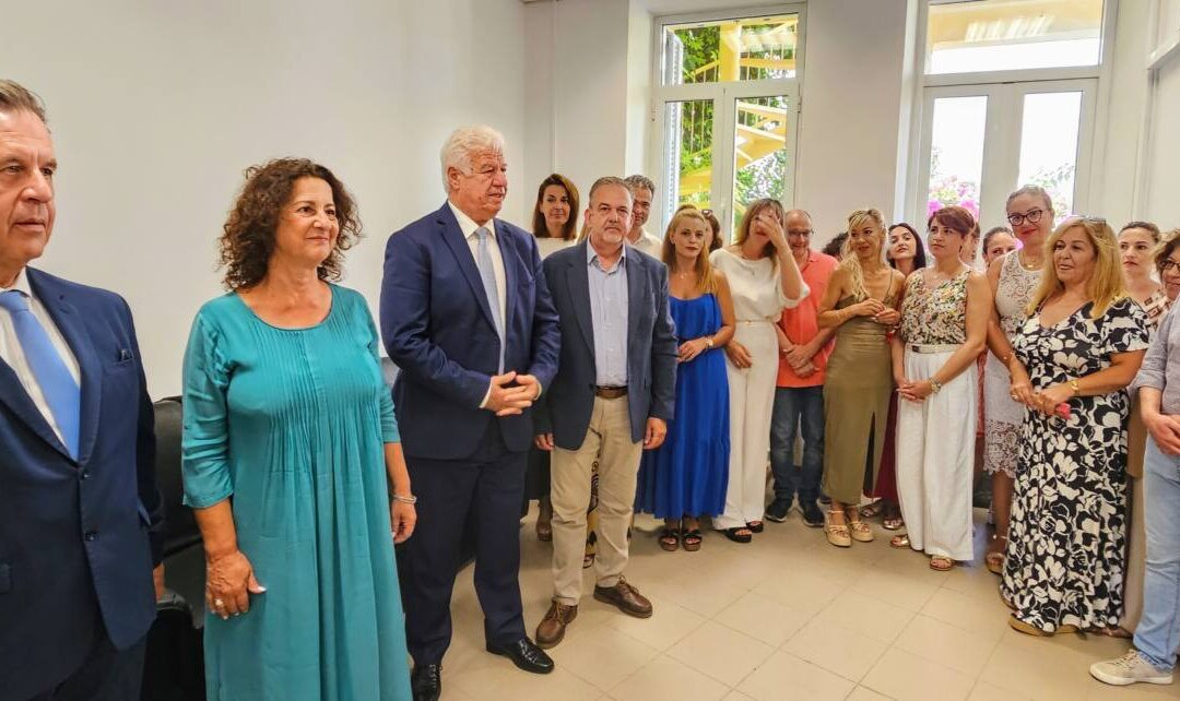 Σύγχρονη στέγη για το ΚΕΔΑΣΥ Κέρκυρας  |  Ικανοποίηση του Περιφερειάρχη Ιονίων Νήσων, Γιάννη Τρεπεκλή