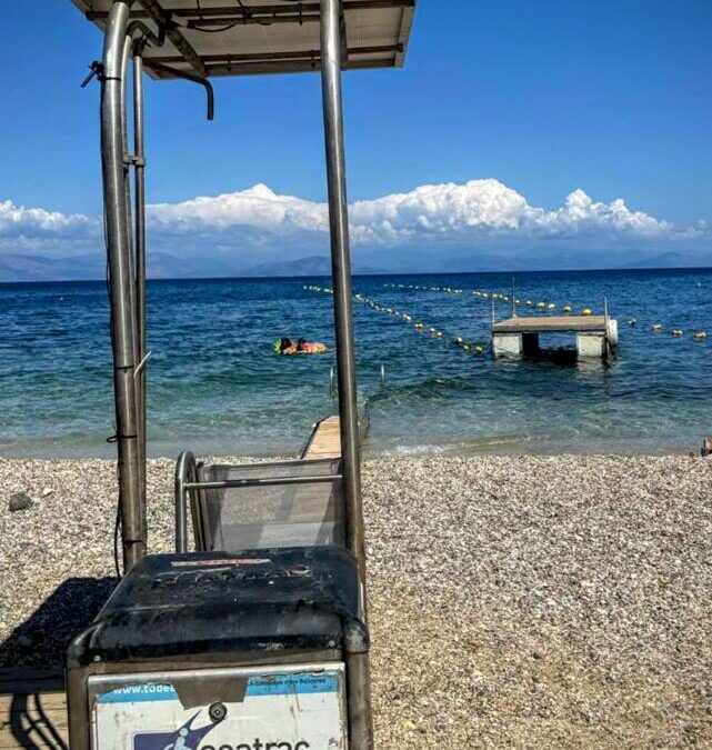 Τοποθετήθηκε από την Περιφέρεια Ιονίων Νήσων η συσκευή Seatrac στην παραλία των Μπενιτσών