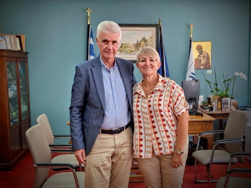 Ενημέρωση της Βρετανής υπό-Προξένου για θέματα Πολιτικής Προστασίας & Αντιμετώπισης Έκτακτων Αναγκών
