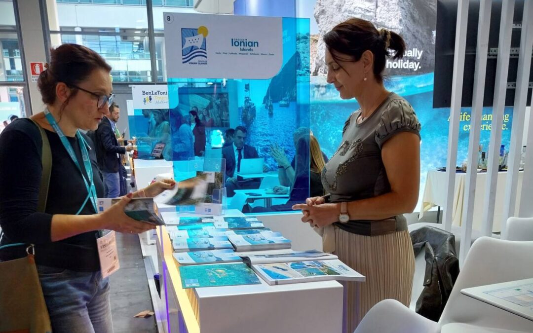 Έντονο ενδιαφέρον για τα Ιόνια Νησιά στη Διεθνή Έκθεση TTG Travel Experience στο Ρίμινι της Ιταλίας