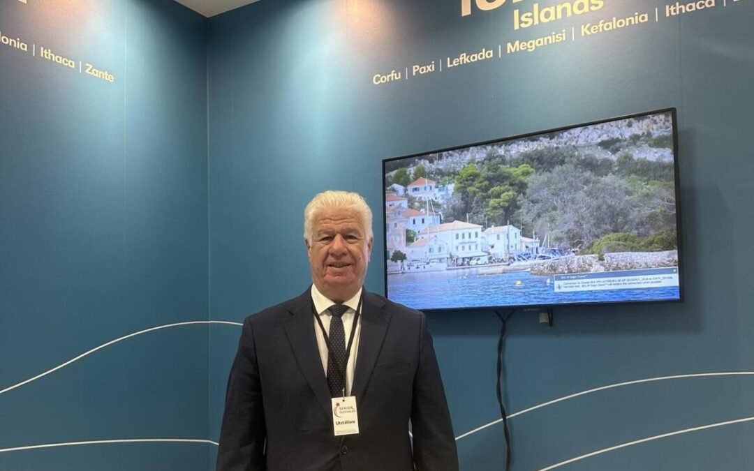 Η Περιφέρεια Ιονίων Νήσων στη Σουηδία για την προώθηση του τουρισμού και επιμήκυνση της Τουριστικής περιόδου.  Περιφερειάρχης Γιάννης Τρεπεκλής: “Στόχος μας είναι το τουριστικό ρεύμα να διαχέεται έξω από τον πυρήνα του καλοκαιριού”