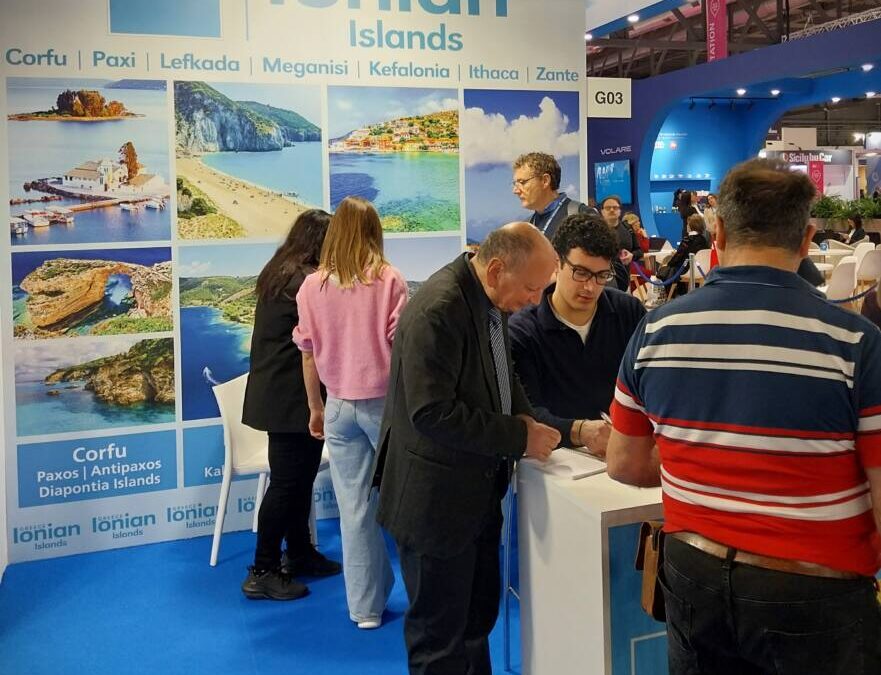 Εκπρόσωπος του ελληνικού τουρισμού η Περιφέρεια Ιονίων Νήσων στη φετινή Διεθνή Έκθεση Τουρισμού στο Μιλάνο (ΒΙΤ)