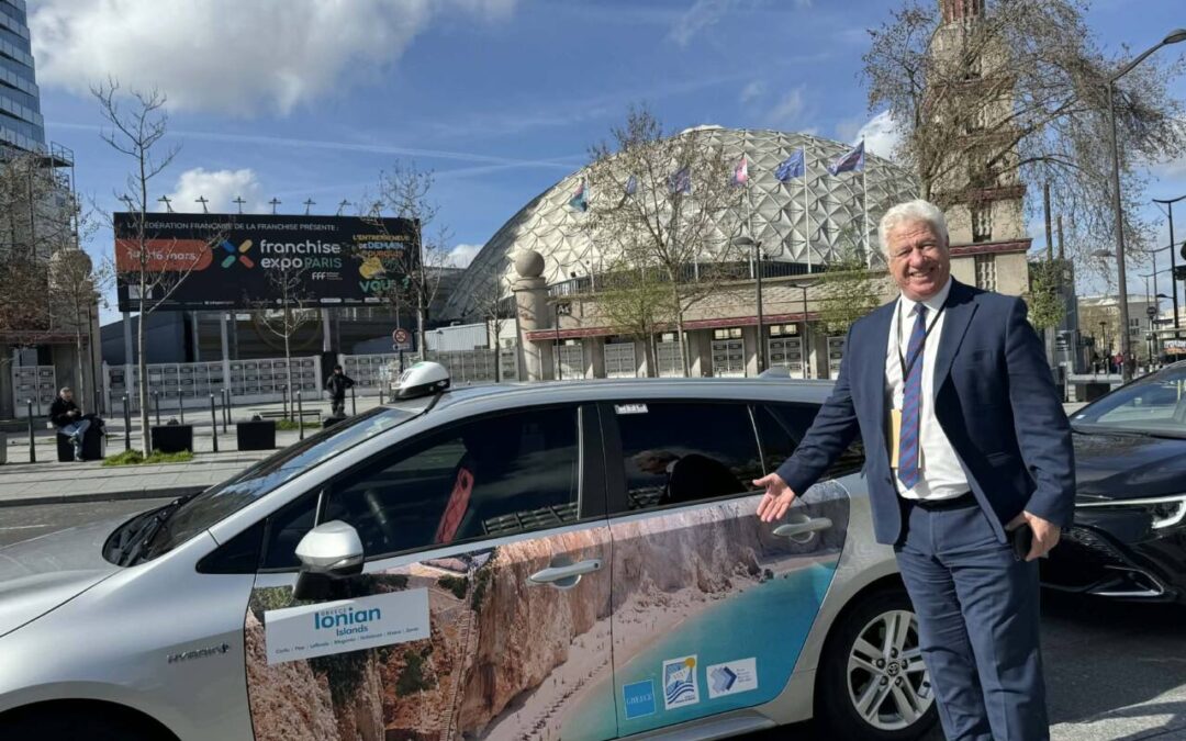 Με «άρωμα» Ιονίων Νήσων κυκλοφορούν ταξί στο Παρίσι