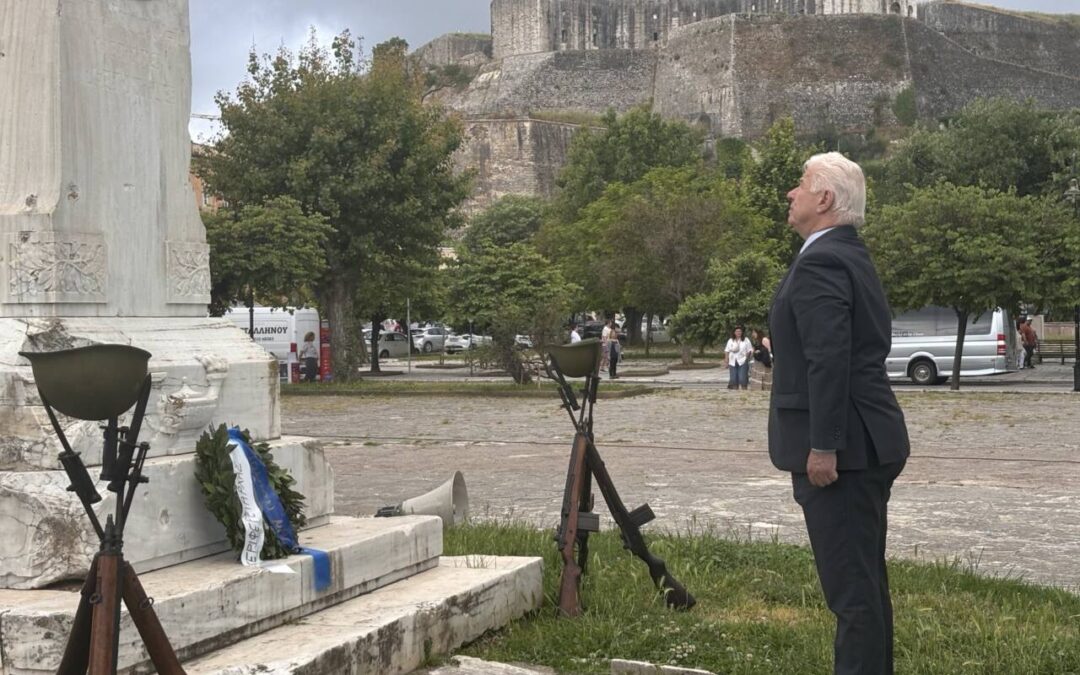 Μήνυμα του Περιφερειάρχη Ιονίων Νήσων, Γιάννη Τρεπεκλή, για την Επέτειο λήξης του ΒΠΠ και την Ημέρα της Ευρώπης (9 Μαΐου)