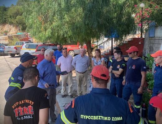 Ευχαριστήριο μήνυμα του Αντιπεριφερειάρχη Π.Ε. Κεφαλληνίας & Ιθάκης, για τη συμβολή όλων στην αντιμετώπιση των πυρκαγιών, στο Δημοτικό Διαμέρισμα Ελειού – Πρόννων του Δήμου Αργοστολίου